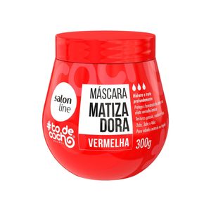 Máscara Matizadora Salon Line Todecacho Vermelha 300g