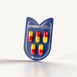 Biogripe 400mg 7 Em 1 União Quimica 5 Cápsulas