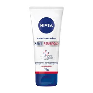 Creme Para Mãos Nivea 3 Em 1 Reparação 75ml