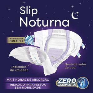 Fralda Geriátrica Tena Slip Noturna M 16 Unidades