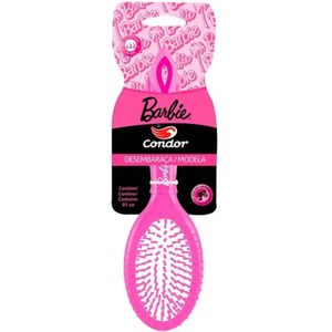Escova De Cabelo Condor Barbie Oval 1 Unidade