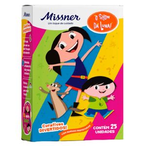 Curativo Infantil Missner Show Da Luna 25 Unidades