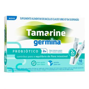 Probiótico Tamarine Germina 10 Flaconetes De 5ml