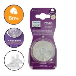 Bico De Mamadeira Philips Avent Pétala 3.0 N6 6m+ 1 Unidade