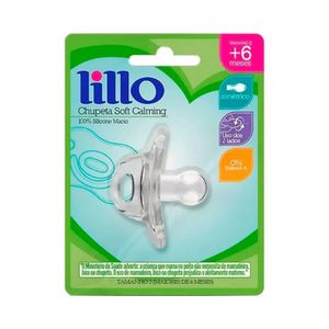 Chupeta De Silicone Lillo Soft Calming +6 Meses 1 Unidade
