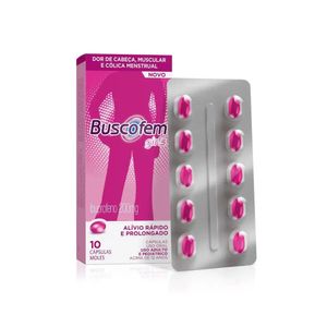 Buscofem Girls 200mg 10 Cápsulas