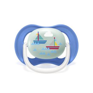 Chupeta Philips Avent Ultra Air 6-18m Boy Barcos Unidade