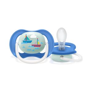 Chupeta Philips Avent Ultra Air 6-18m Boy Barcos Unidade