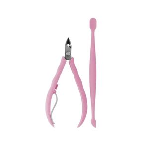 Kit Manicure Espátula Dupla + Alicate De Cutícula Della Cosméticos