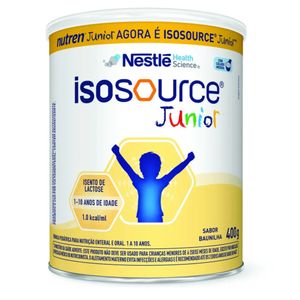 Nestlé Isosource Junior Baunilha 400g