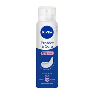 Desodorante Aerossol Nivea Protect & Care 0% Álcool 48h 150ml