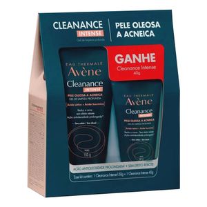Kit Gel De Limpeza Profunda Avène Cleanance Intense 150g + 40g