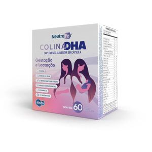 Polivitamínico Colina Dha Neutrofer Para Gestantes 60 Cápsulas