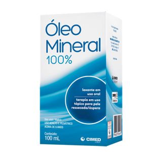 Óleo Mineral 100% Cimed 100ml