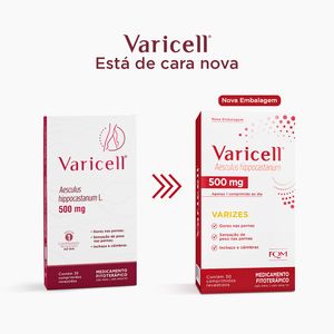 Varicell 500mg 30 Comprimidos Revestidos