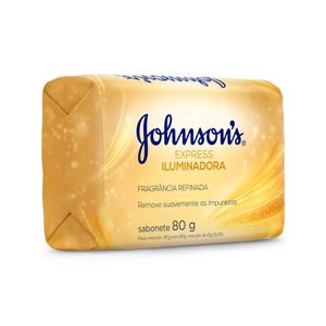 Sabonete Em Barra Johnson's Express Iluminadora 80g