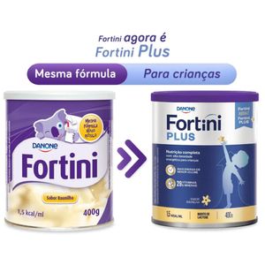 Fórmula Infantil Fortini Plus Danone Baunilha 400g