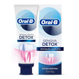 Creme Dental Oral-b Gengiva Detox Deep Clean 102g