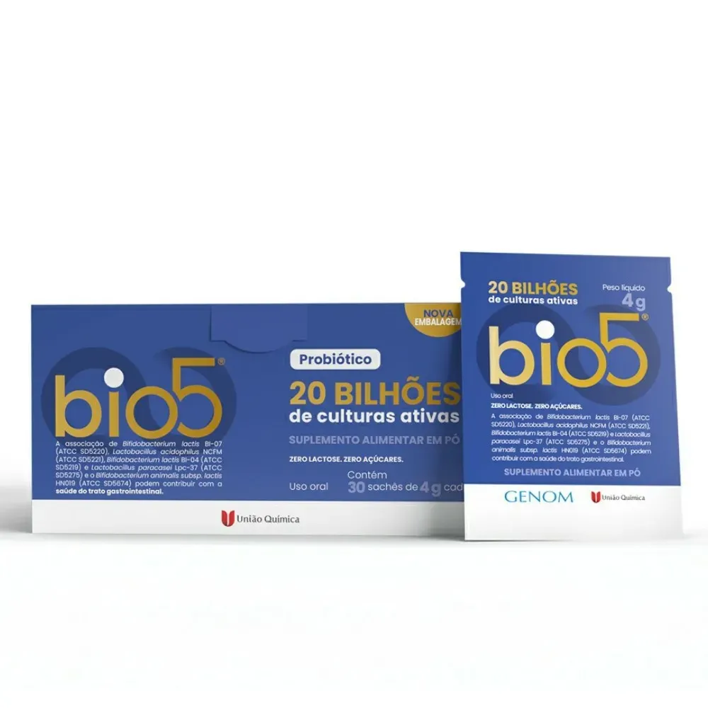 Bio 5 Pó Para Solução Oral 30 Sachês De 4g - PromoFarma