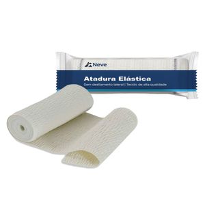 Atadura Neve Elástica Branca 20cm X 2,2m 1 Unidade