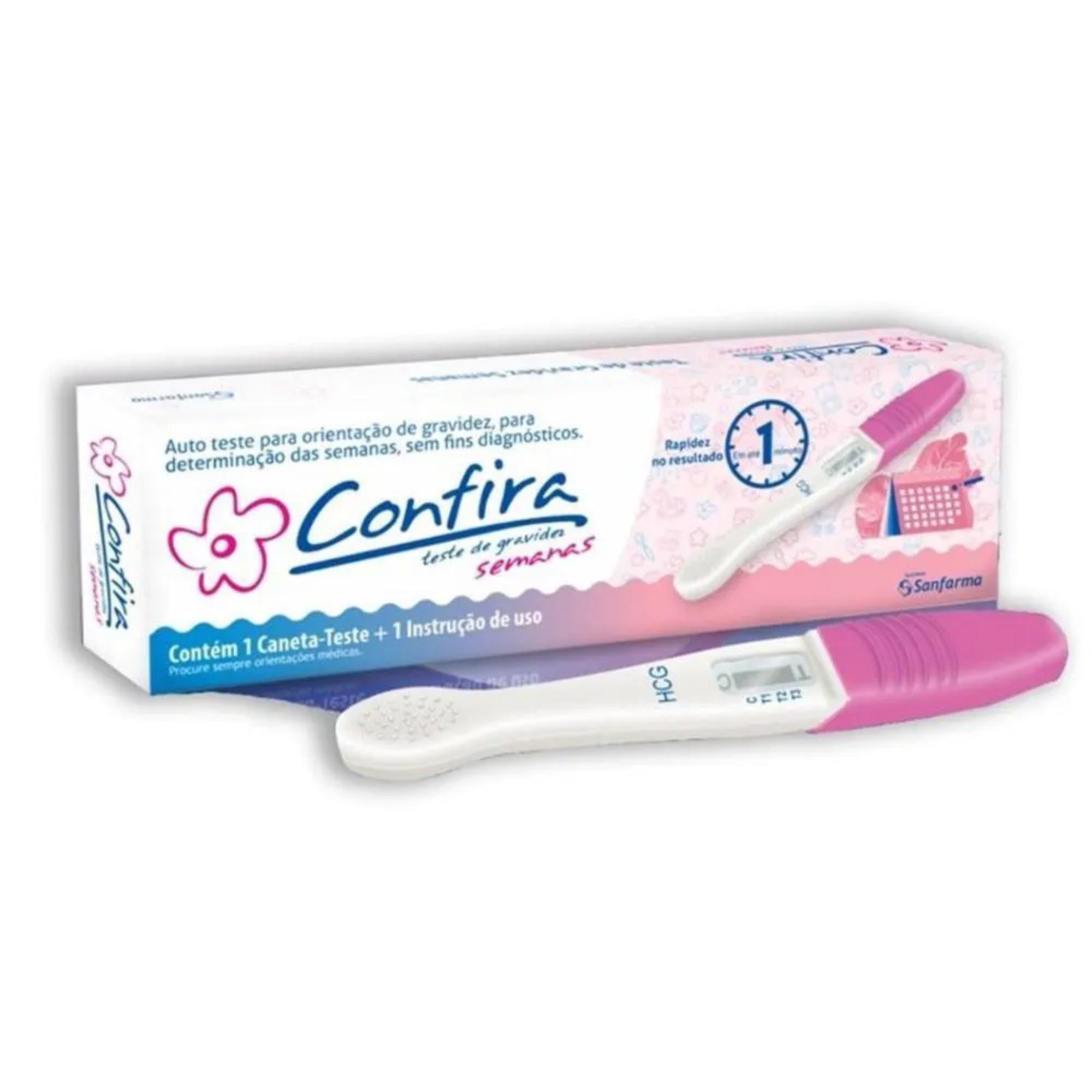 Teste De Gravidez Confira Semanas 1 Unidade - PromoFarma