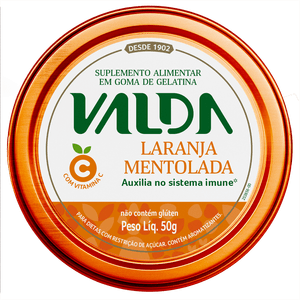 Pastilhas Valda C Lata 50g