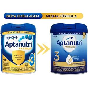 Formula Infantil Danone Aptanutri Premium 3 800g
