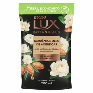 Refil Sabonete Líquido Lux Botanicals Gardênia E Óleo De Amêndoas 200ml
