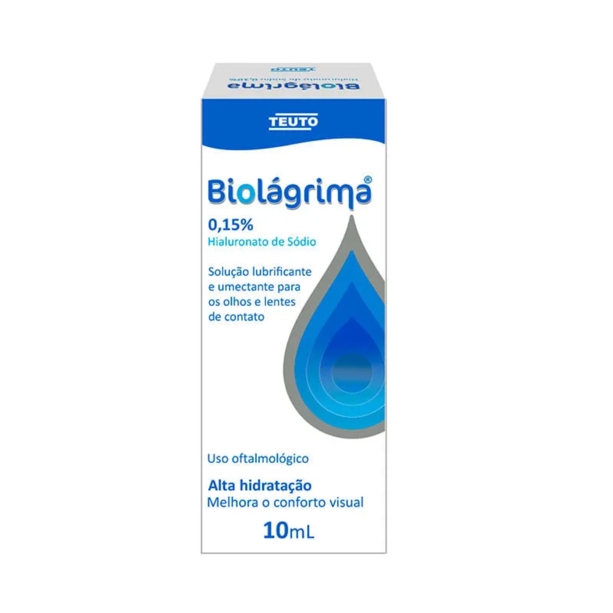 Biolágrima 0,15% Teuto Solução Oftálmica 100ml - PromoFarma