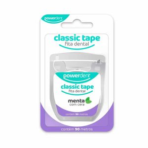 Fio Dental Powerdent Classic Tape 90 Metros