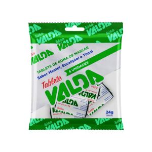 Goma De Mascar Tablete Valda 6 Unidades