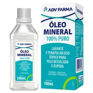 Óleo Mineral 100% Puro Adv 100ml