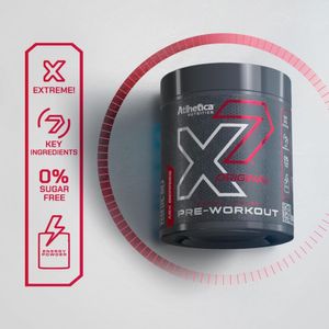Pré Treino X7 Original 300g Frutas Vermelhas Atlhetica Nutrition