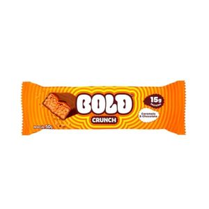 Barra De Proteína Bold Crunch Caramelo & Chocolate 50g