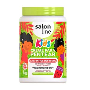 Creme Para Pentear Salon Line Kids Cachinhos Definidos 1kg