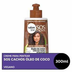 Creme Para Pentear Salon Line S.o.s. Cachos 300ml