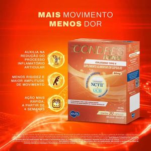 Condres Force Colágeno Tipo Ii 30 Cápsulas