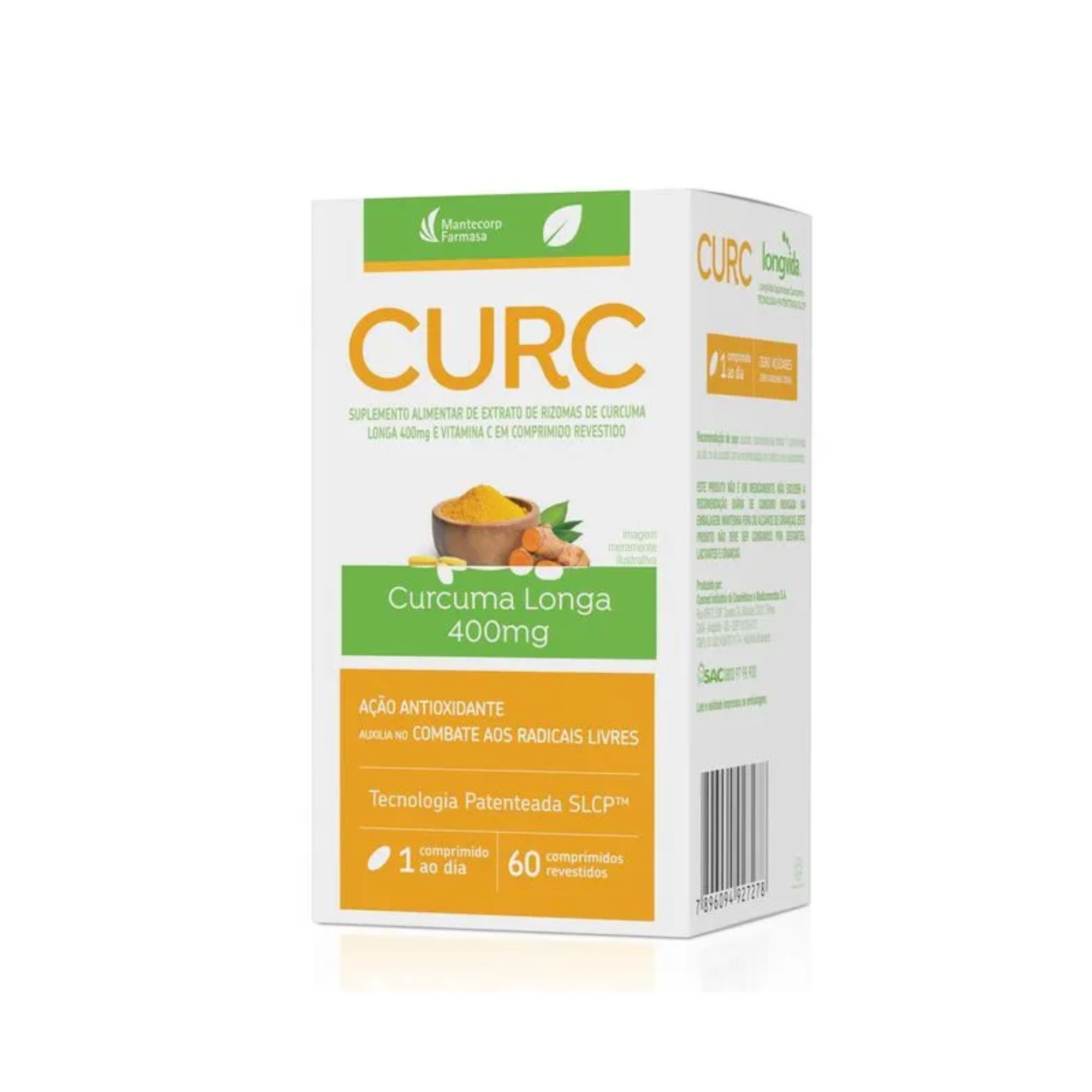 Suplemento Alimentar Curc 60 Comprimidos - PromoFarma