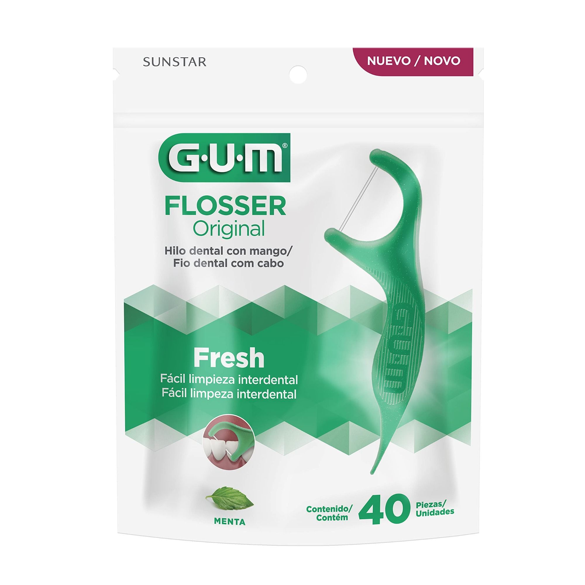 Fio Dental Gum Flosser Original - Sunstar