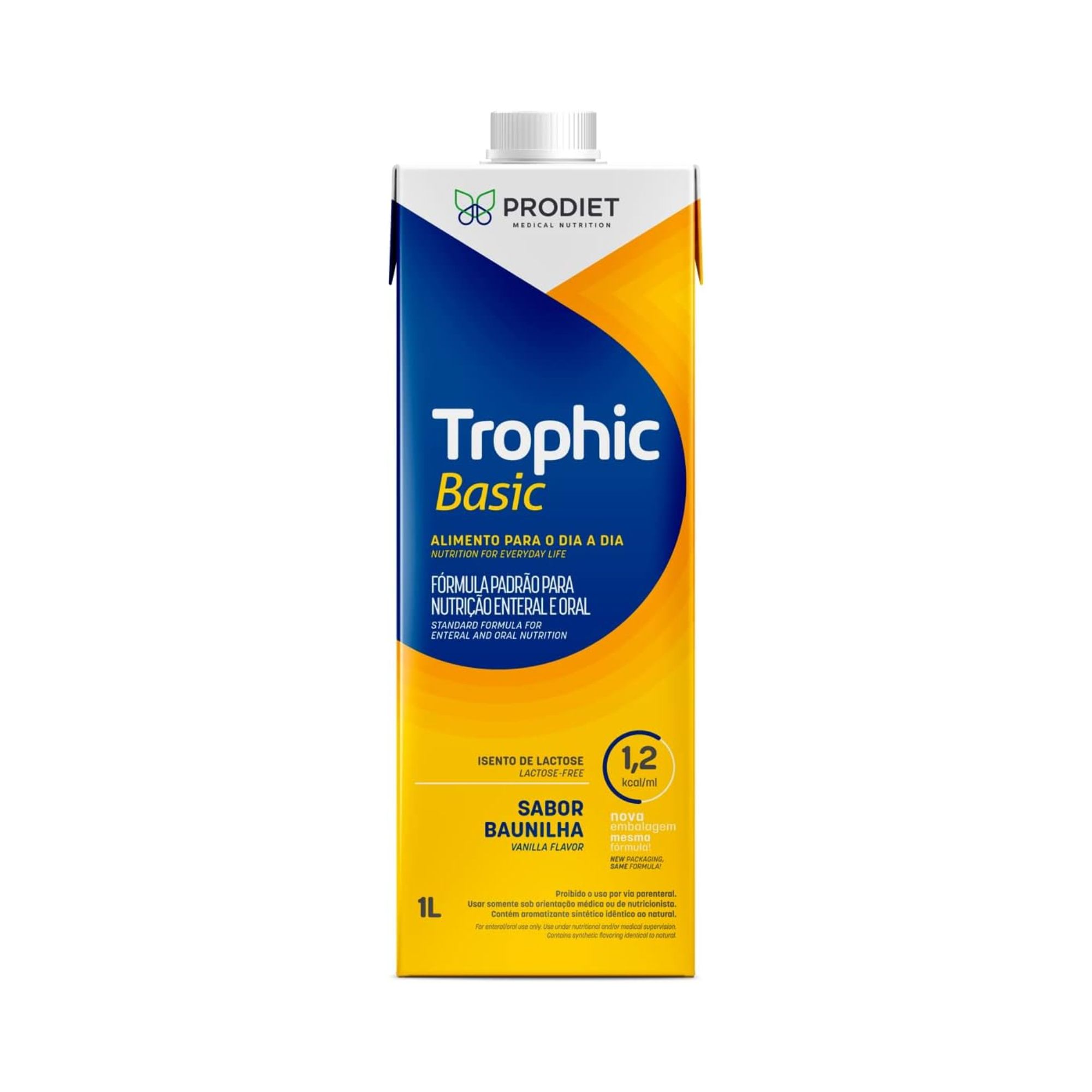 Trophic Basic Sabor Baunilha Zero Lactose 1L
