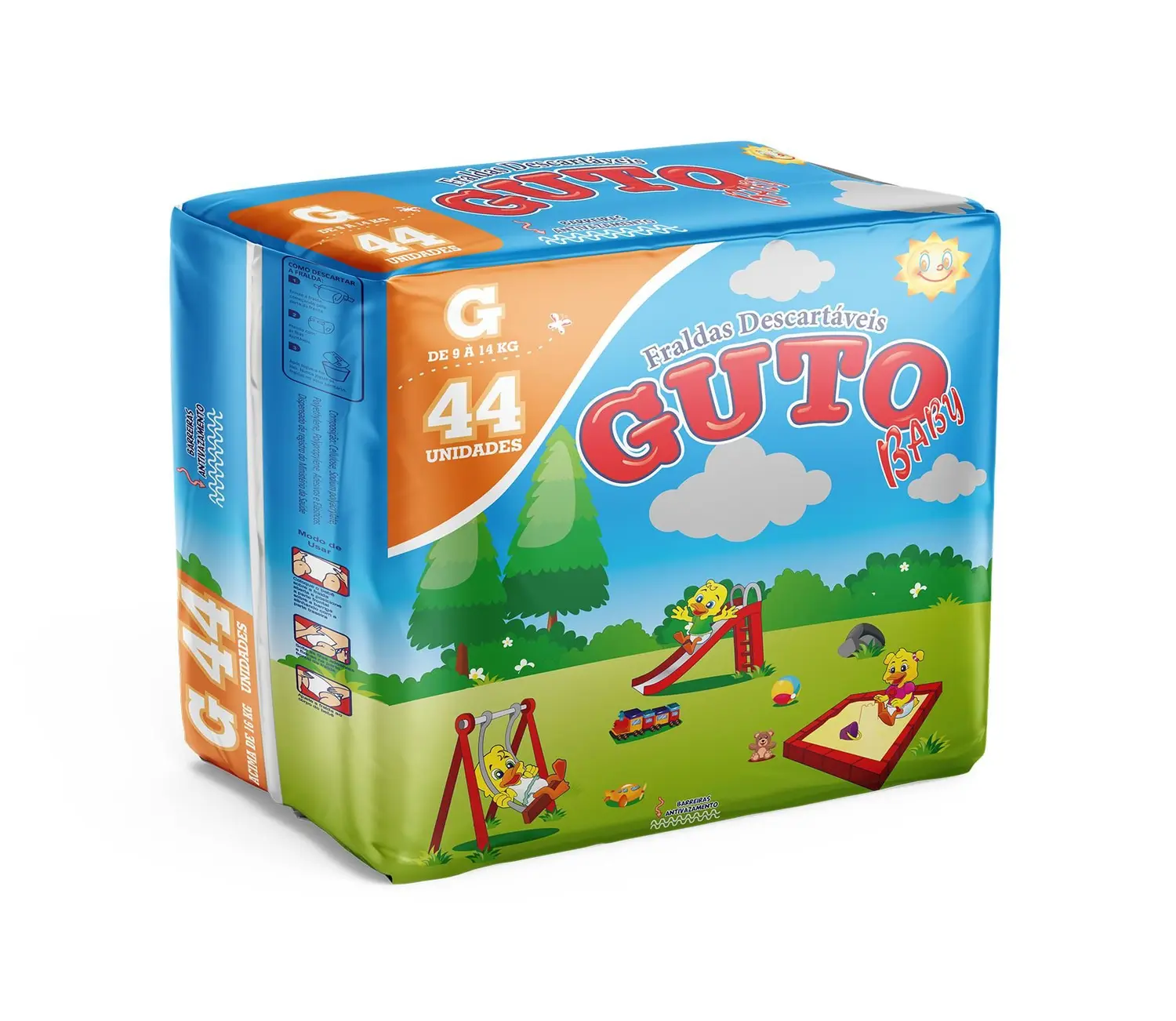 Fralda Guto Baby G 44 Unidades - PromoFarma