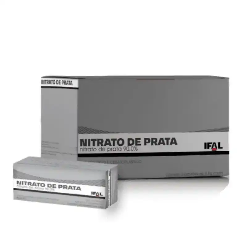 Nitrato De Prata Creme Dermatológico 1 Bastão De 0,8g - PromoFarma
