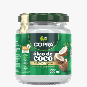 Óleo De Coco Orgânico Copra Extravirgem 200ml