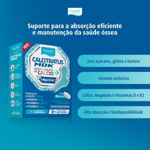 Suplemento Alimentar Calcitratus + Mdk Equaliv 30 Comprimidos Revestidos