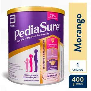 Suplemento Infantil Pediasure Complete Morango 400g