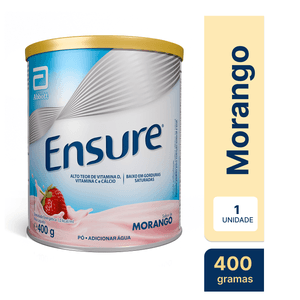 Suplemento Adulto Ensure Pó Morango 400g
