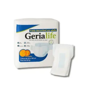 Fralda Geriátrica Gerialife Xg 7 Unidades