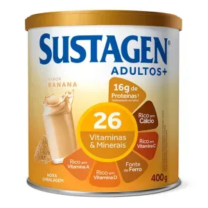 Sustagen Adultos+ Sabor Banana 400g